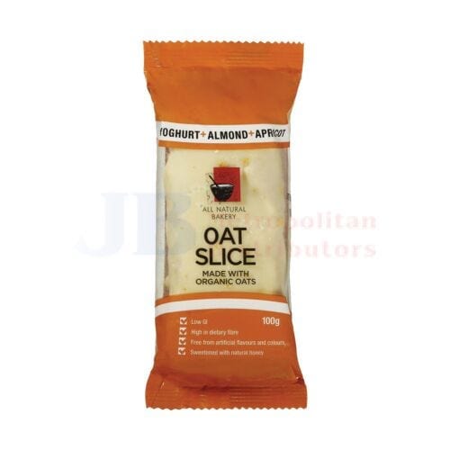 Oat Slice Yoghurt Almond Apricot 100g
