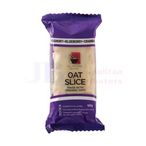 Oat Slice Yoghurt Blueberry Cranberry 100g