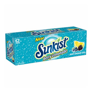 Sunkist Berry Lemonade 355ml